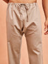 Men's Grey Fine Satin Kurta Pyjama Set Shirt Collar Button Placket